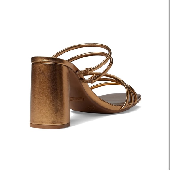 Nine West Women’s Glowy 3 Heels - Dark Gold, Size 7.5 - Picture 4 of 10